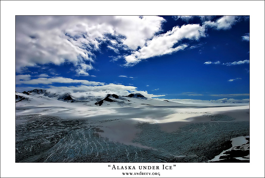 alaska under ice | mountains, snow, glacier, ice, panorama