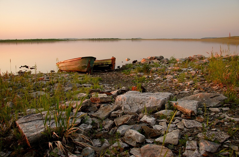 boats | shore, lake, boats, grass