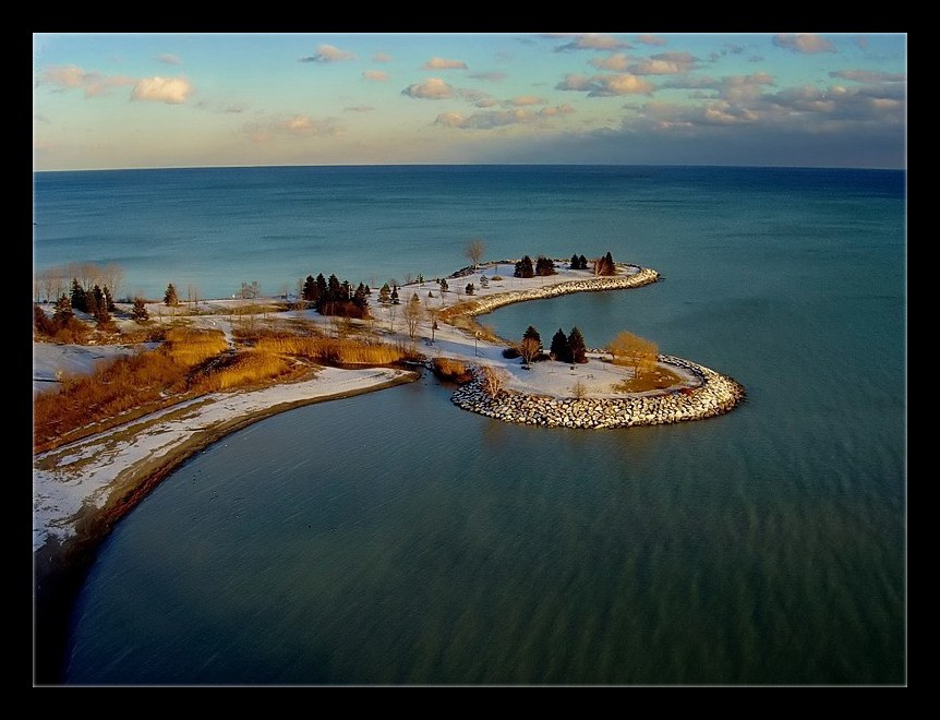 I believe I can fly | park, panorama, lake, sky