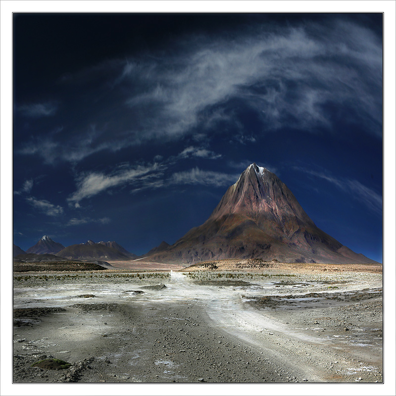 Volcania | volcano, desert, sky