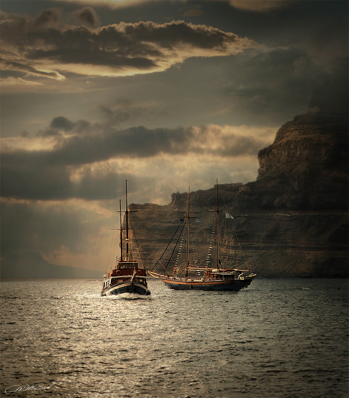 Unauthorized copy, pirates of the caribbean | sea , rock, clouds, ship