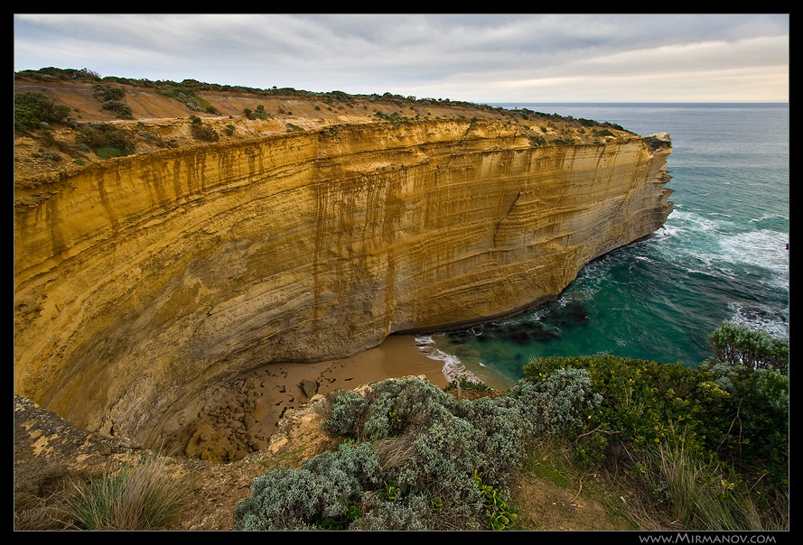 Steep | shore, sand, ocean, steep