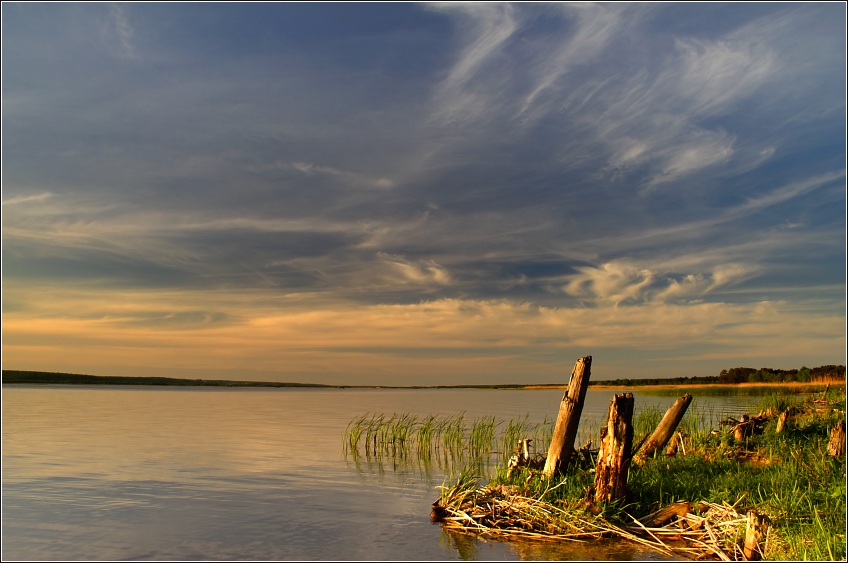 Carelessness | river, arelessness, sky