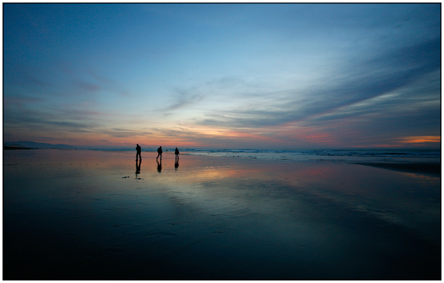 directions | sand, silhouette, reflection, sea