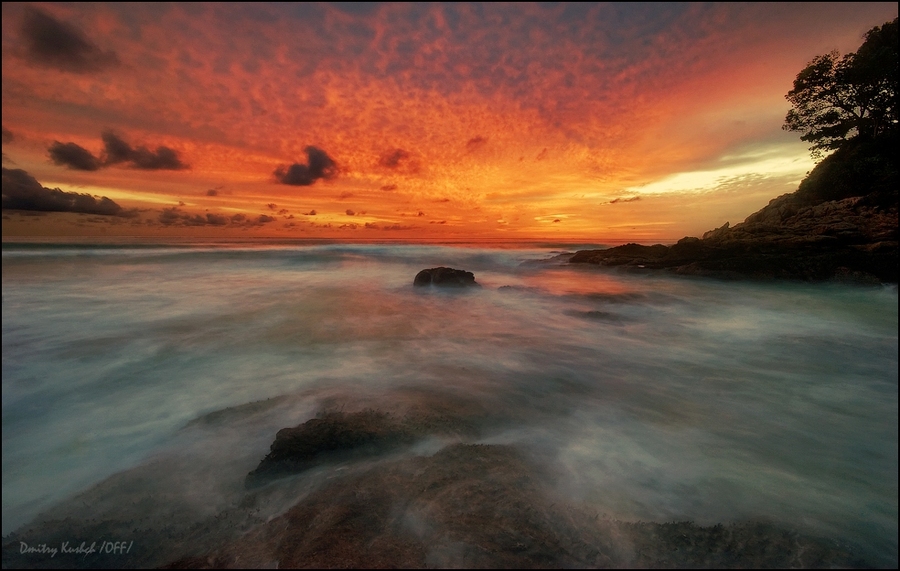 inside the storm | sea, dusk, bright, sealine