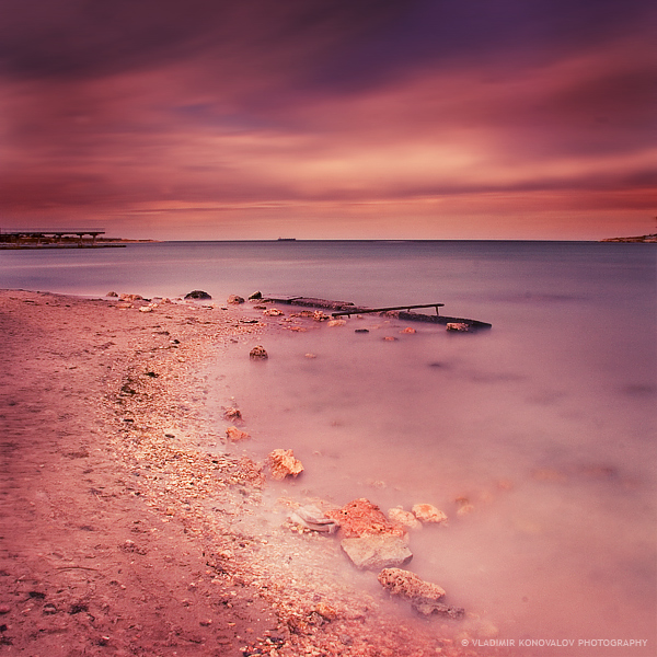 120 seconds on Omega cape | cape, shore, sea, sky