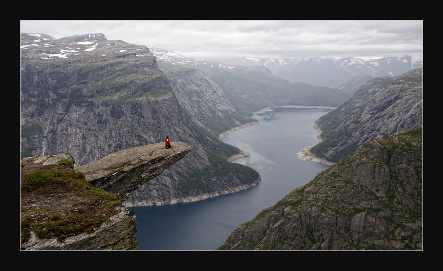 Prayer | mountains, haze, river