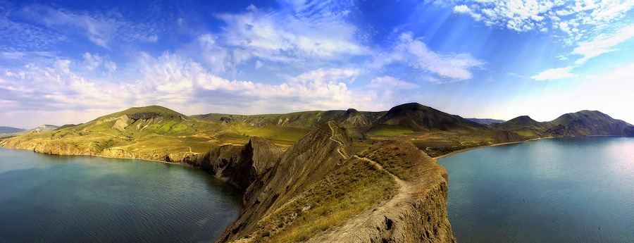 Cape Chameleon | cape, panorama, sky, sea