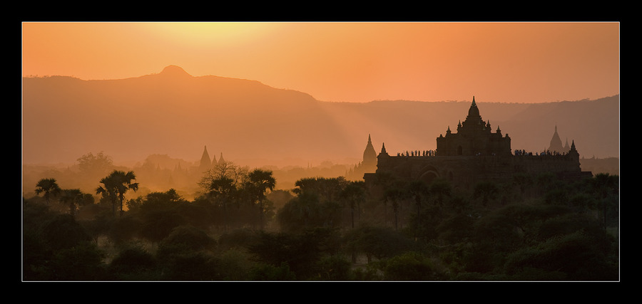 Mystery of beauty | sunset, panorama, silhouette