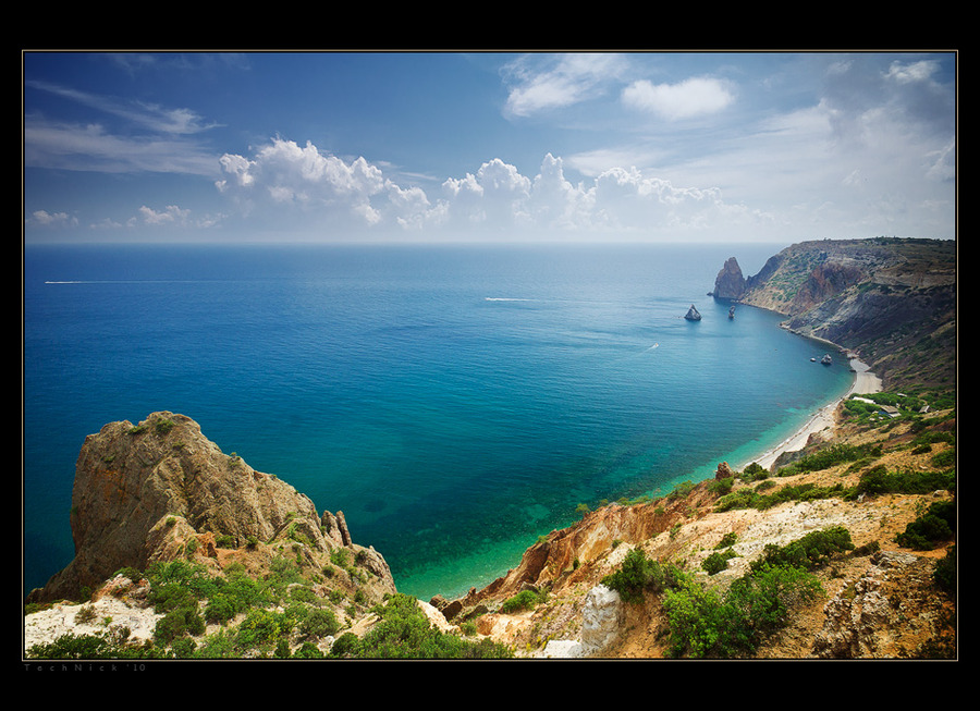 Fiolent | seashore, panorama, sea