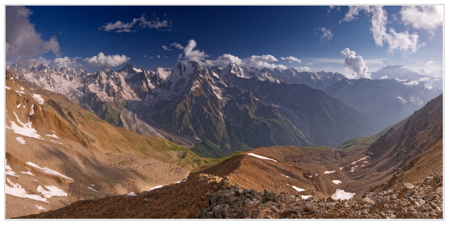 Going up the crossing | mountains, panorama, valley