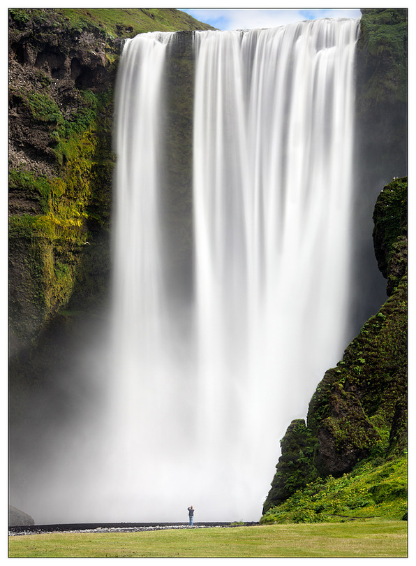 Fascinating power | water, waterfall, people
