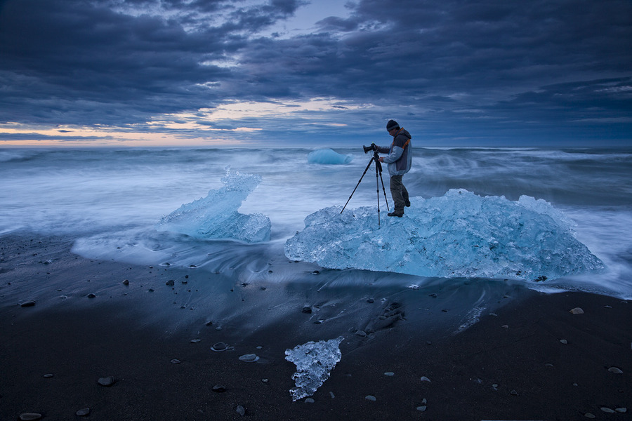 Hunting for ice | ice, people