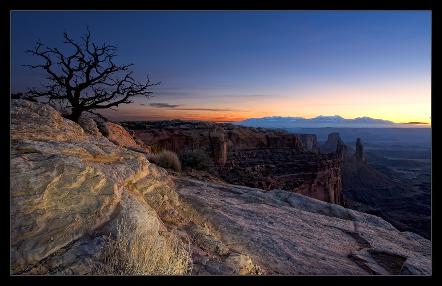 20 minutes until dawn | canyon, panorama
