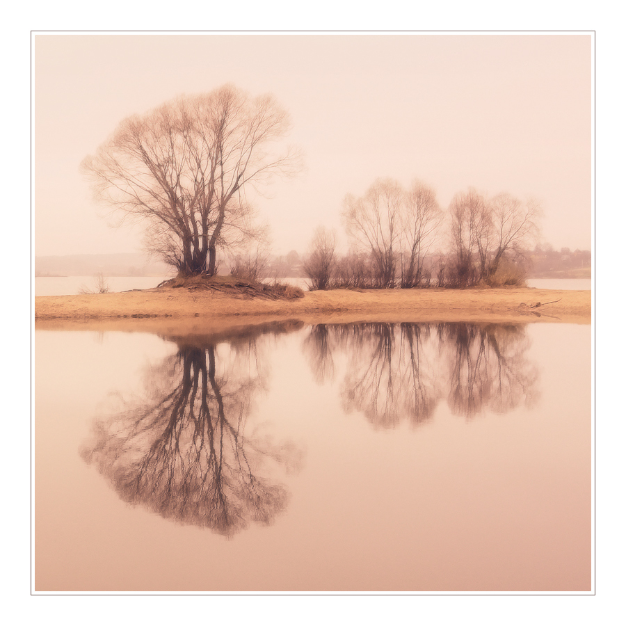 watercolor autumn | water, autumn, reflection