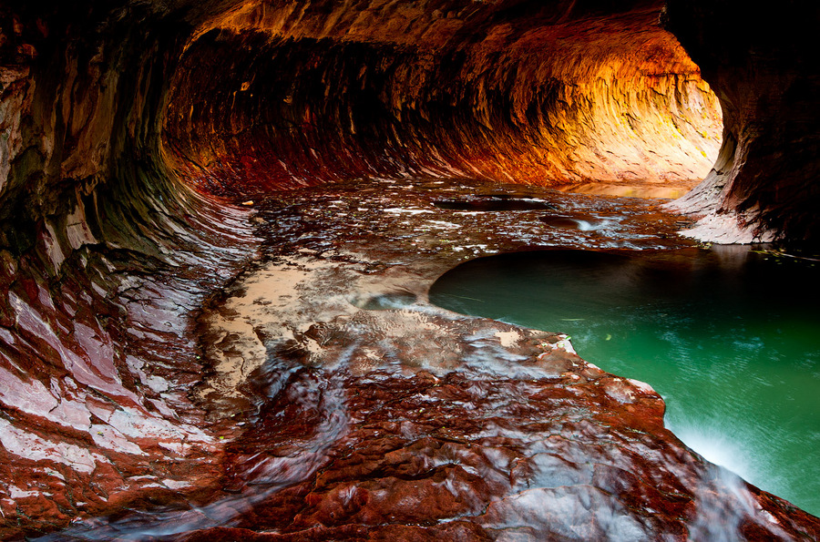 The mystical cave | volcano, rocks, colourful, cave