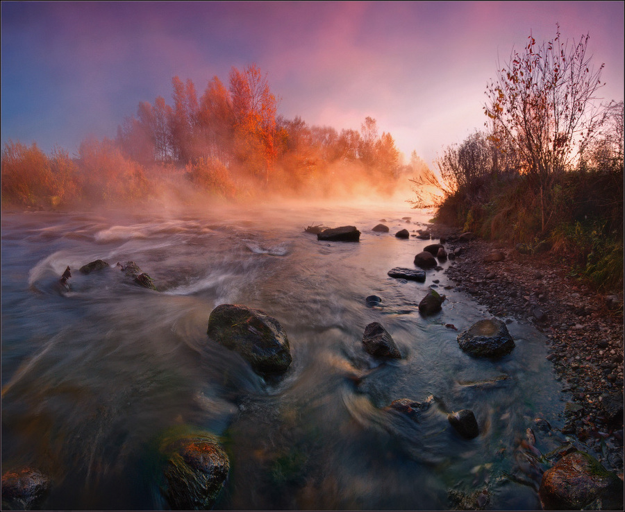 Martian storms | evening, water, autumn