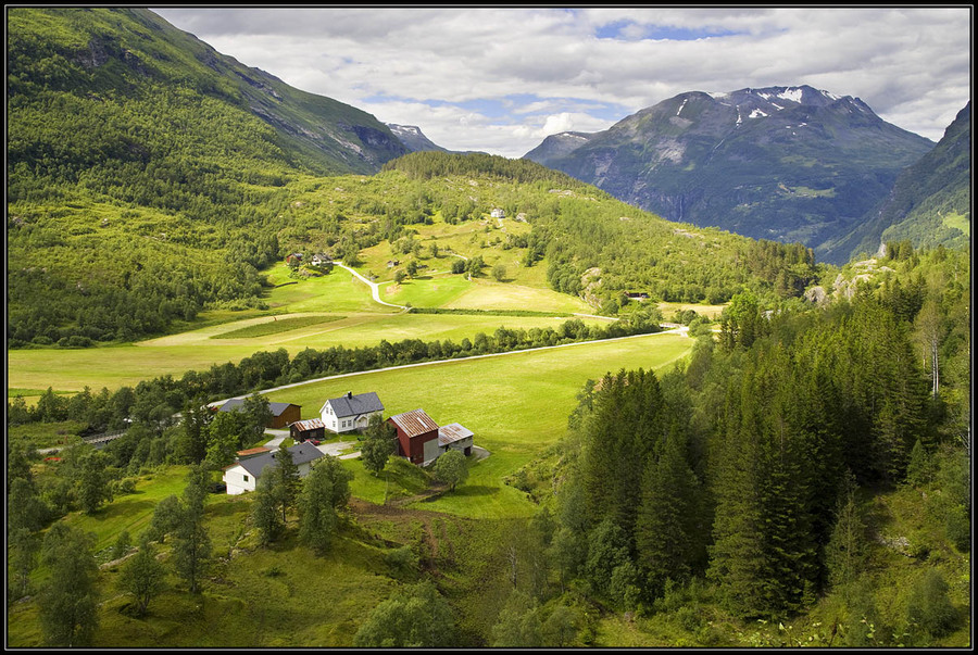 Hidden villiage | villiage, Alpd, mountain, green