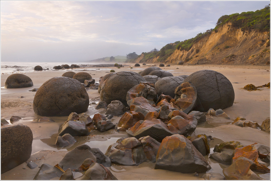 Cracked stones | sand, beach, sea, stone