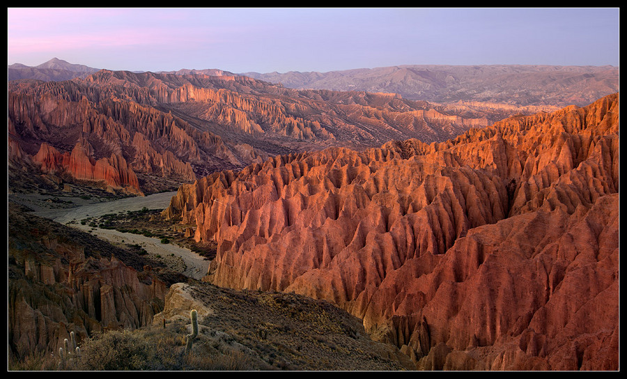 Red Canyon Bolivia | sunset, canyon, sky