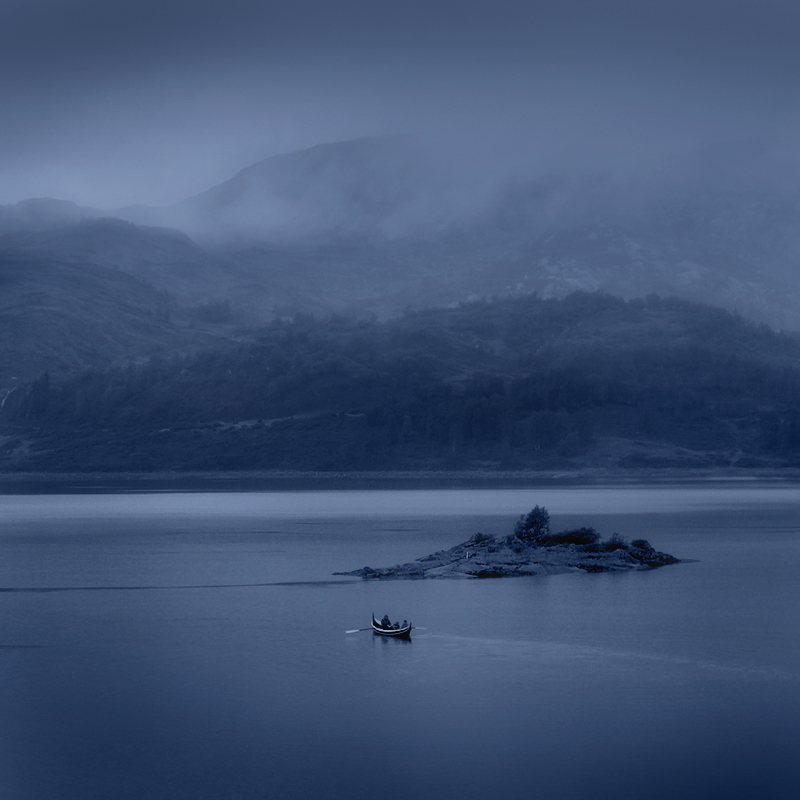 The island of thunderstorms | water, mountains, mist