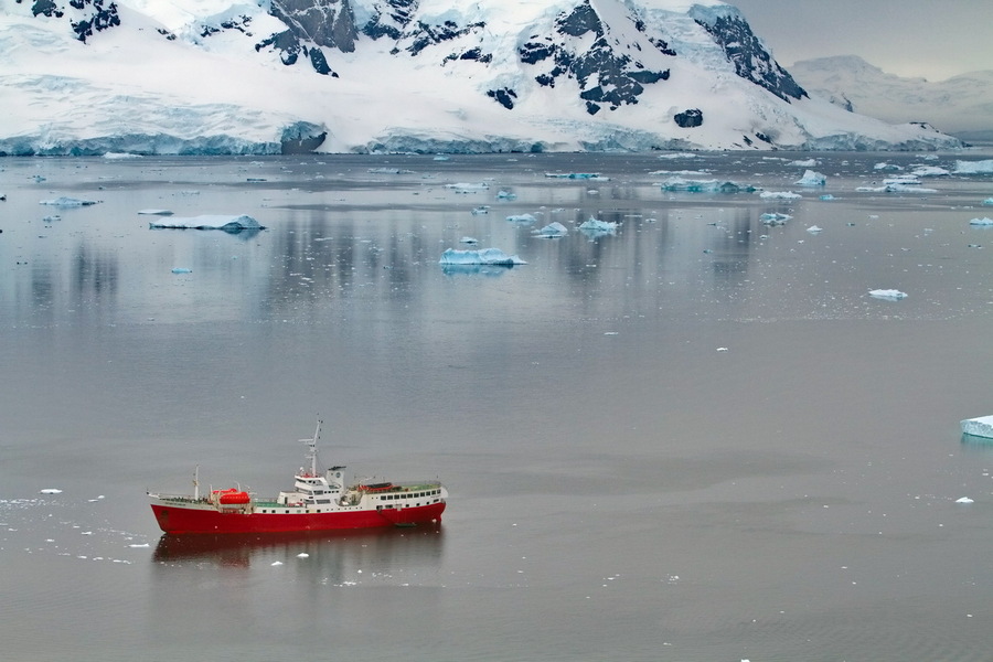 Antarctic notes | shore, water, ice, sea, ship