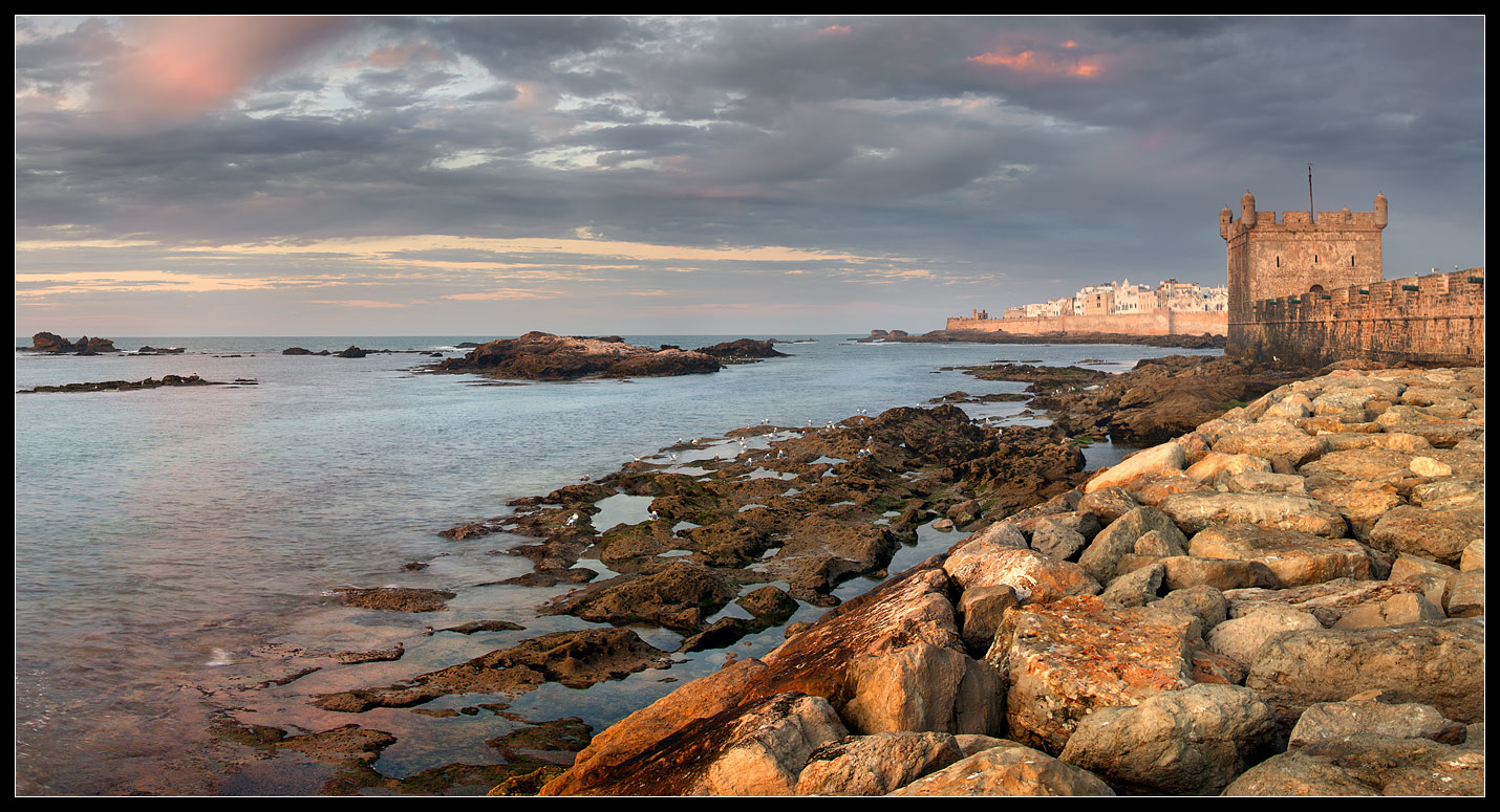 Walls of ancient castle | wall, castle, sea, brick