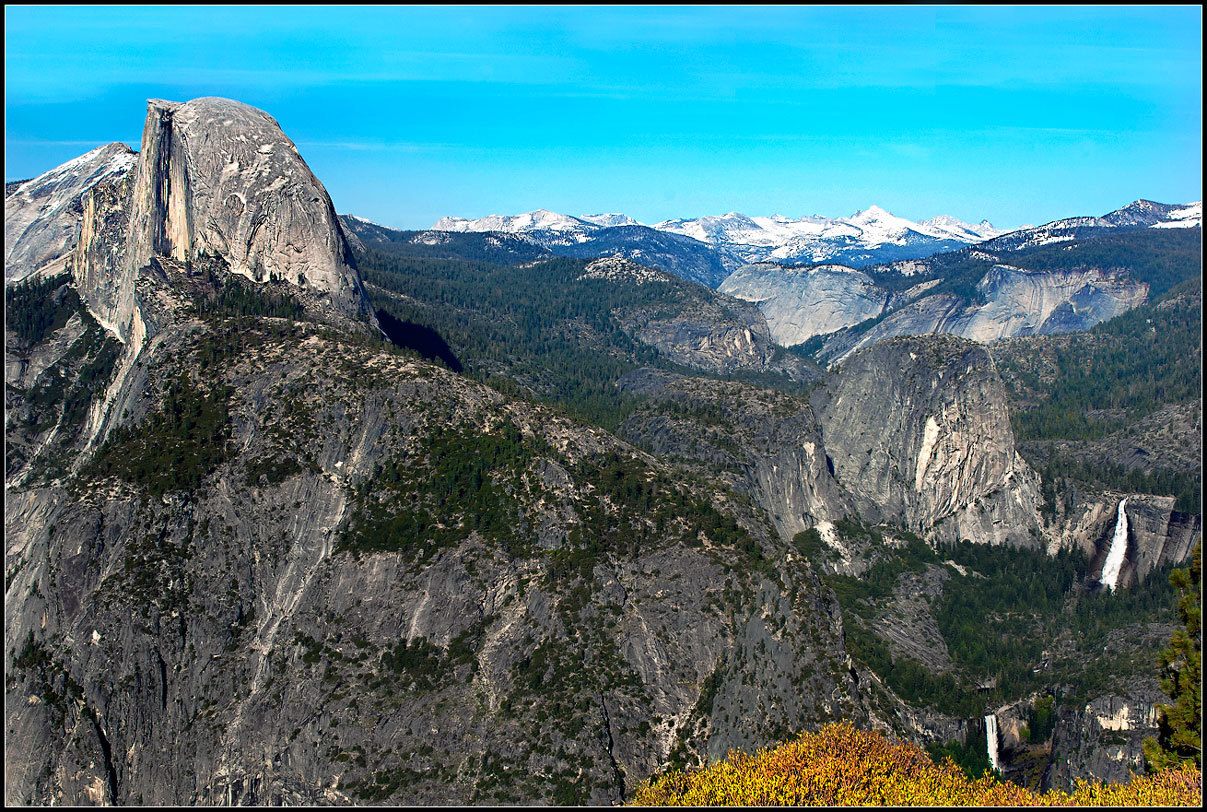 Flight above the peaks | peak, mountain, clear sky, horizon