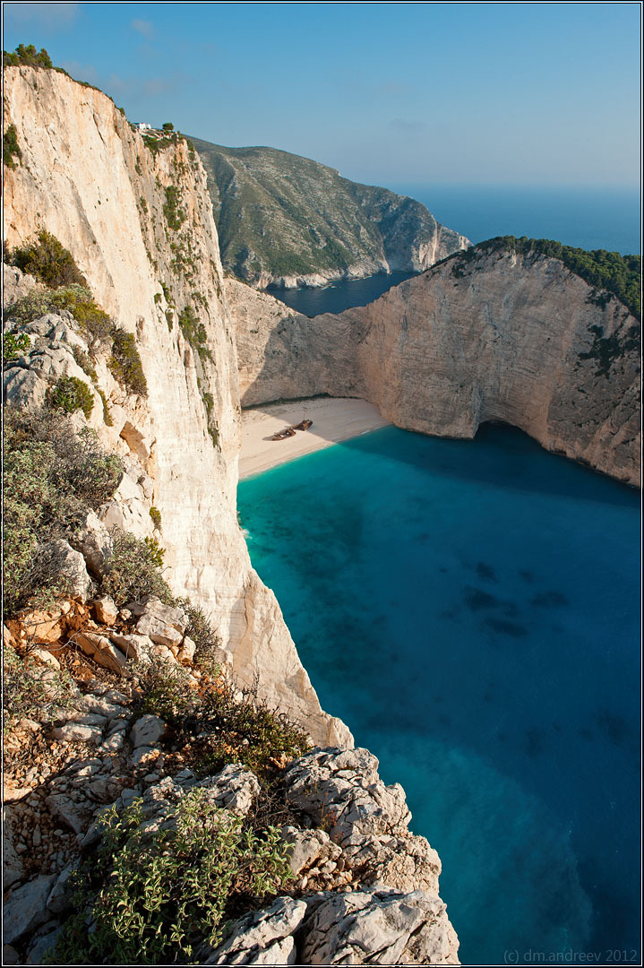 Navagio bay | bay, coast, sea, cliff