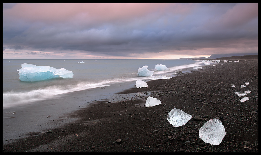 Ice of Iceland | ice, Iceland, shore, ocean