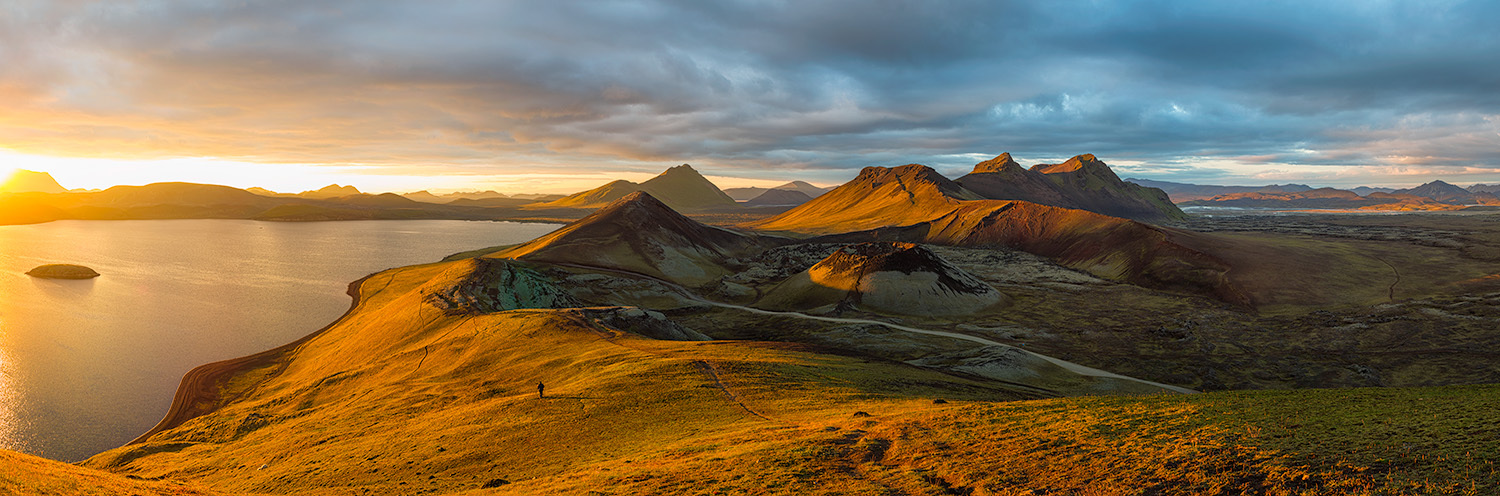 Terra incognita | terrra incognita, mountain lake, dawn, horizon