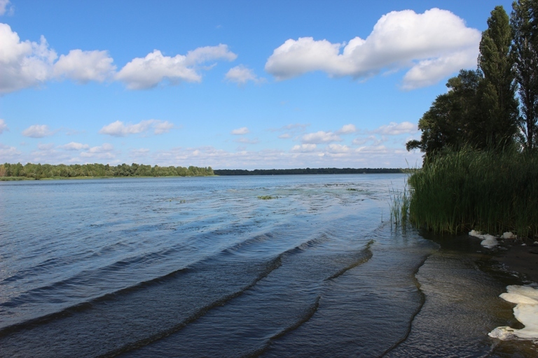 Dnepr | Dnepr, river, shore, waves